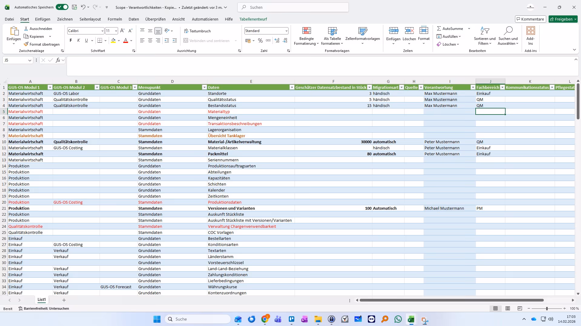 SAP Easy Access Benutzeroberfläche mit erweitertem Menü auf der linken Seite und Wellenmuster auf blauem Hintergrund rechts.